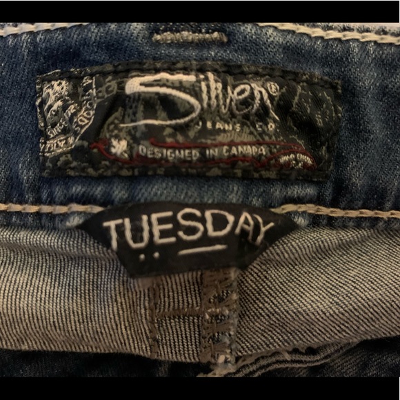 Silver Tuesday Short’s Size 26 Waist 🌸🌿 - Picture 5 of 6